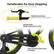 Handbrakes for Easy Stopping
Dual speed control for safer riding
- Reliable Hand Brake (Shorter Distance For Small Hand)
- Coaster Brake (Pedal backwards to stop)
- Fully Enclosed Chain Guard For Safety