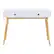 Front Zoom. OSP Home Furnishings - Kayla Mid-Century Writing Desk - White/Light Wood.