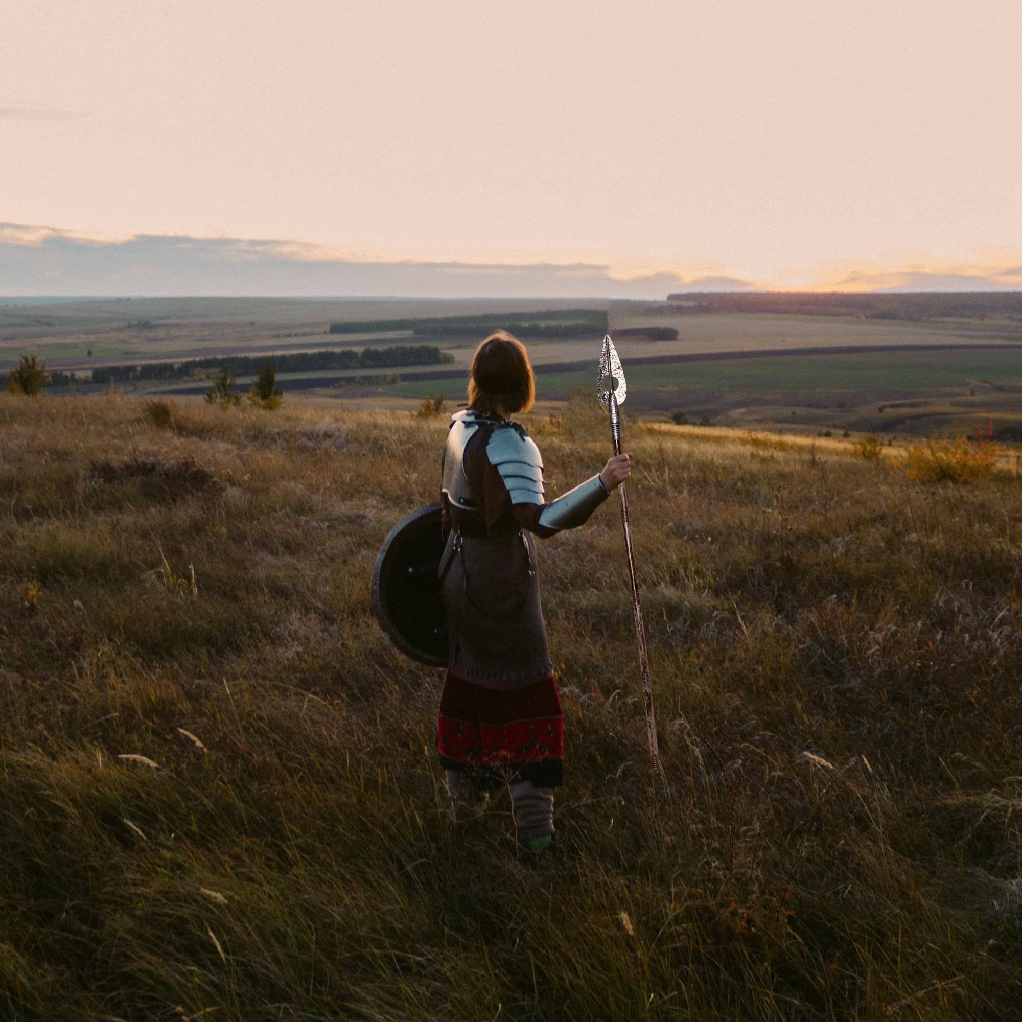 Alt View 2. Underwraps - Spear 53.5 Inch Plastic Adult Costume Accessory - Silver.