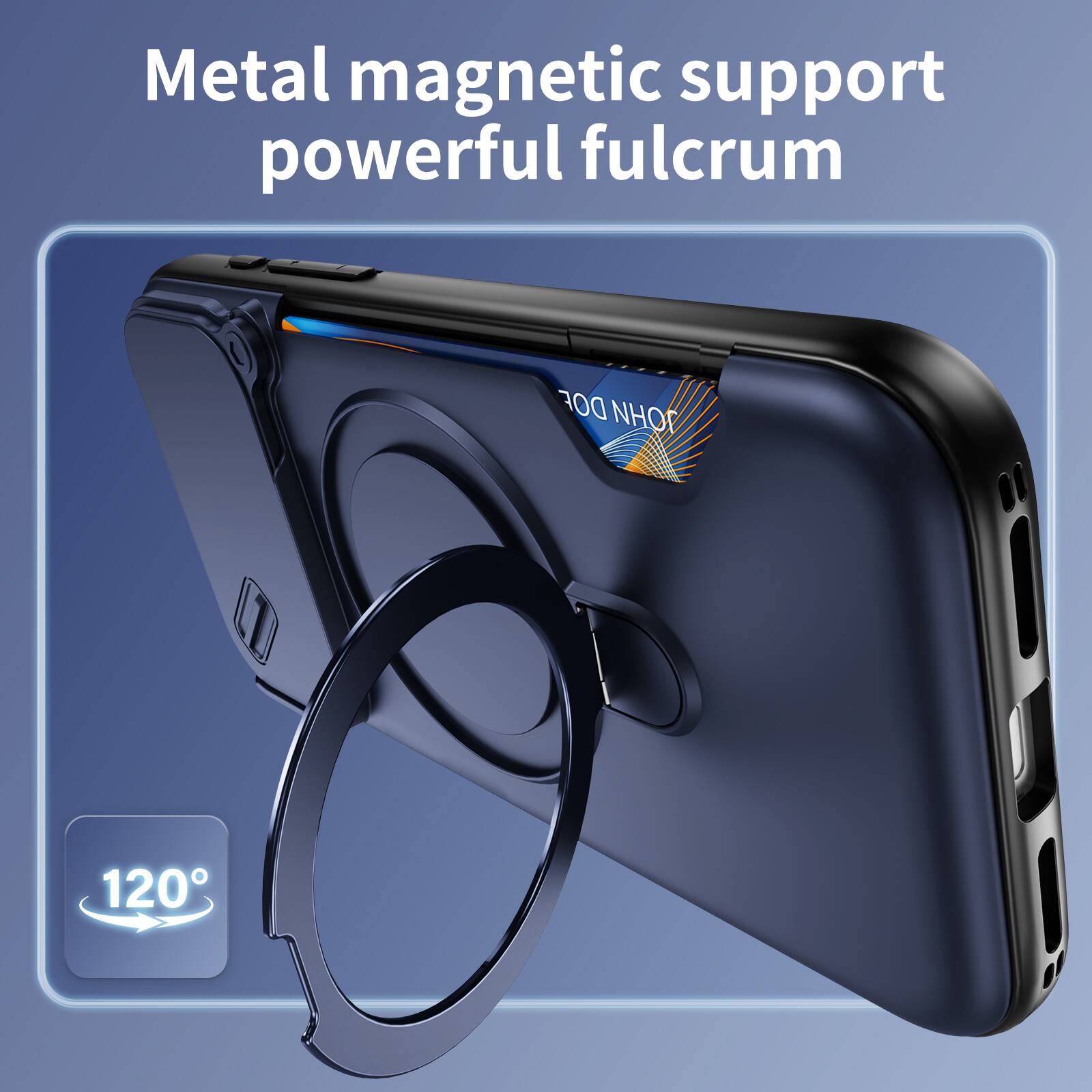 Metal magnetic support powerful fulcrum  
DOF  
120°