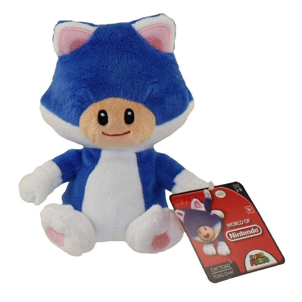 Jakks Pacific - Mario Bros U Plush Super Mario Bros Wave 6 Cat Toad price history on PriceWatchPro