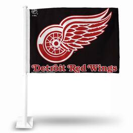 Rico Industries - Detroit Hockey Red Wings 14" x 19" inch Double (2) Sided Window Mount Car Flag - Multi