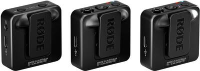 RØDE WIRELESS GO (GEN 3) Compact Wireless Microphone System Black RØDE WIRELESS GO (GEN 3) Compact Wireless Microphone System Black