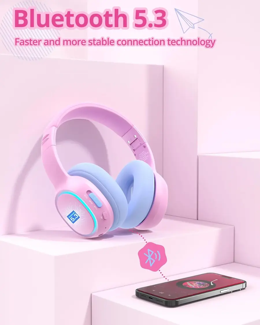 Bluetooth 5.3 is a faster and more stable connection technology.