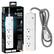 Alt View 16. Geeni - 3-Outlet Surge Protector - White.
