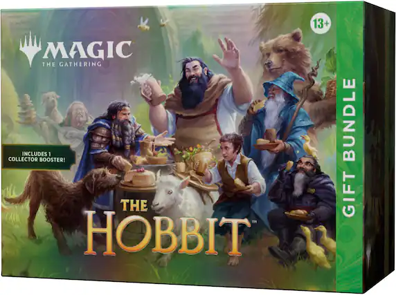 13+ MAGIC THE GATHERING INCLUDES 1 COLLECTOR BOOSTER! THE HOBBIT GIFT BUNDLE
