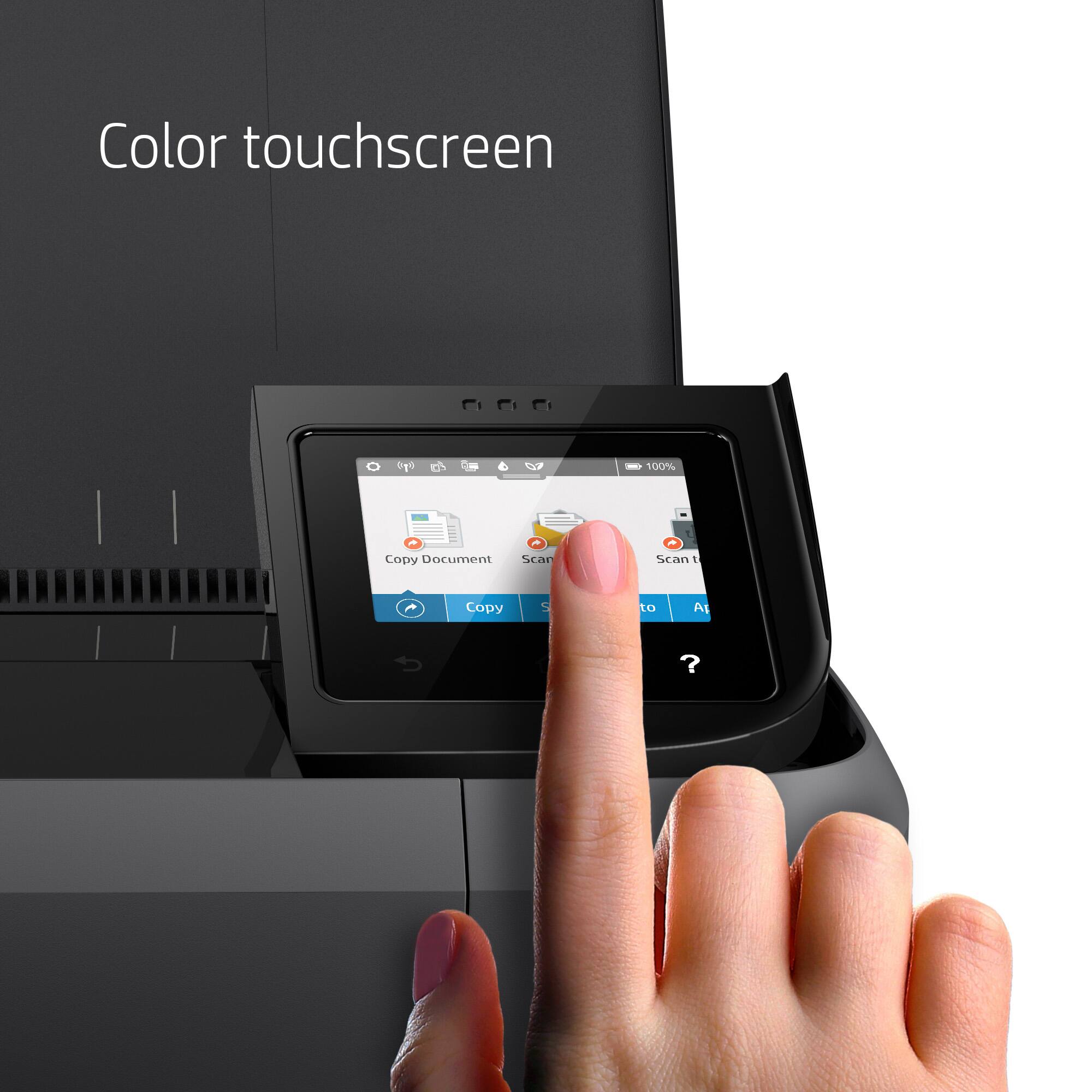 Color touchscreen - 100% - Copy Document - Scan - Scan 1 - Copy - C to Ag