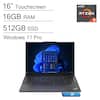 16" Touchscreen
16GB RAM
512GB SSD
Windows 11 Pro
AMD Ryzen 5