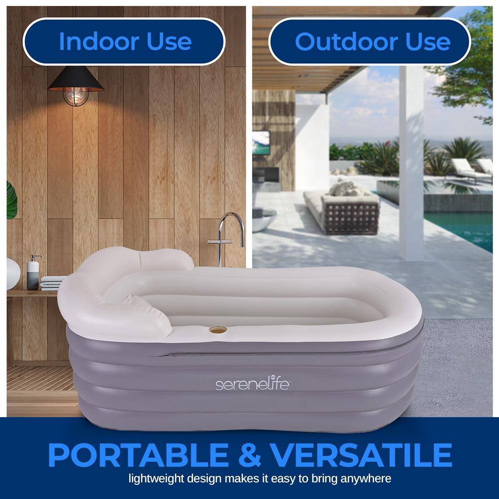 Indoor Use  
Outdoor Use  
serenelife  
PORTABLE & VERSATILE lightweight design makes it easy to bring anywhere