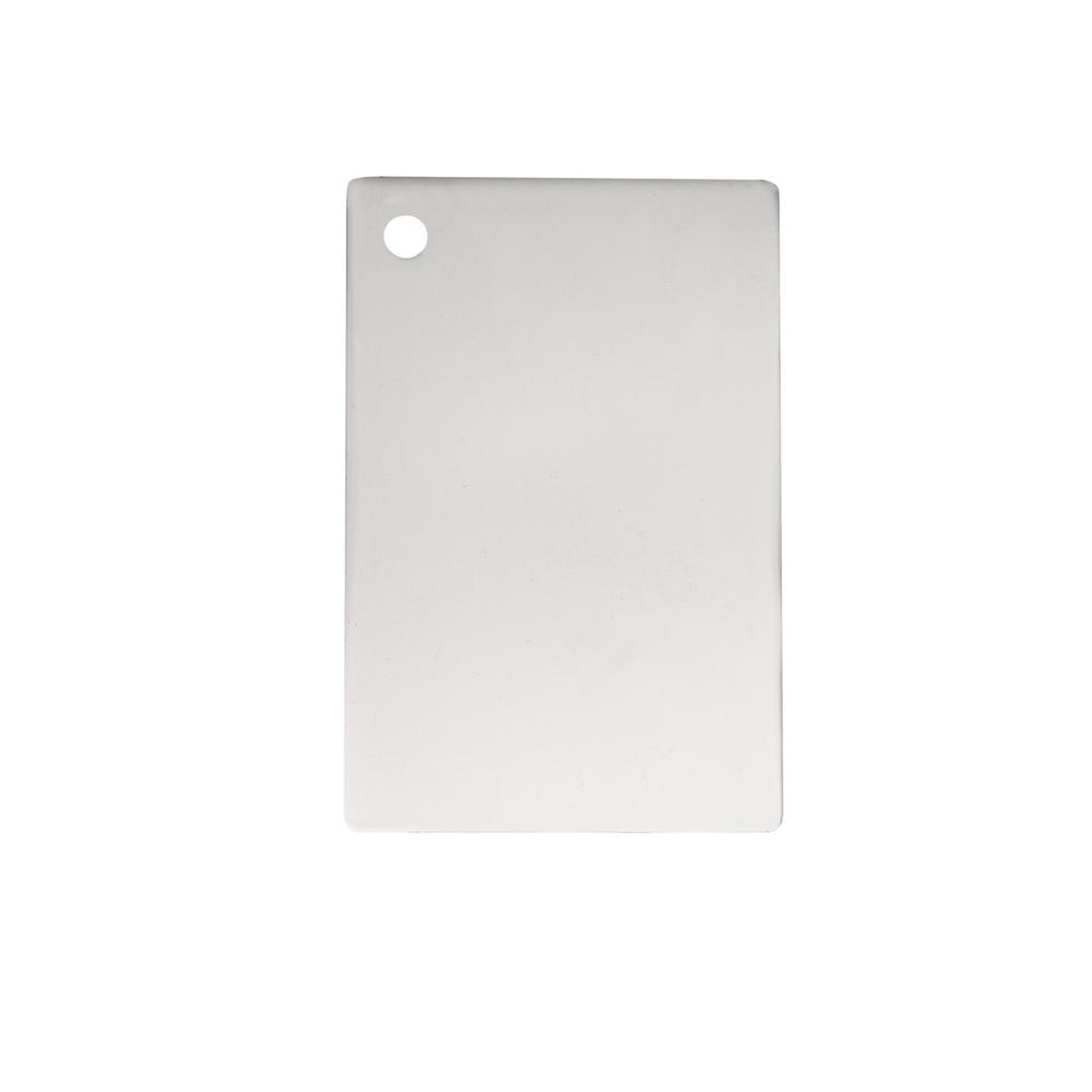 Angle. Elegant Kitchen and Bath - Metal Finish sample in polished nickel - Polished Nickel.