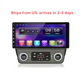 Junsun - For Chevy Camaro 2010-2015 10.33" carplay Android15 GPS Navi Car Radio Stereo 4+64GB WIFI RDS SWC Bluetooth - Black