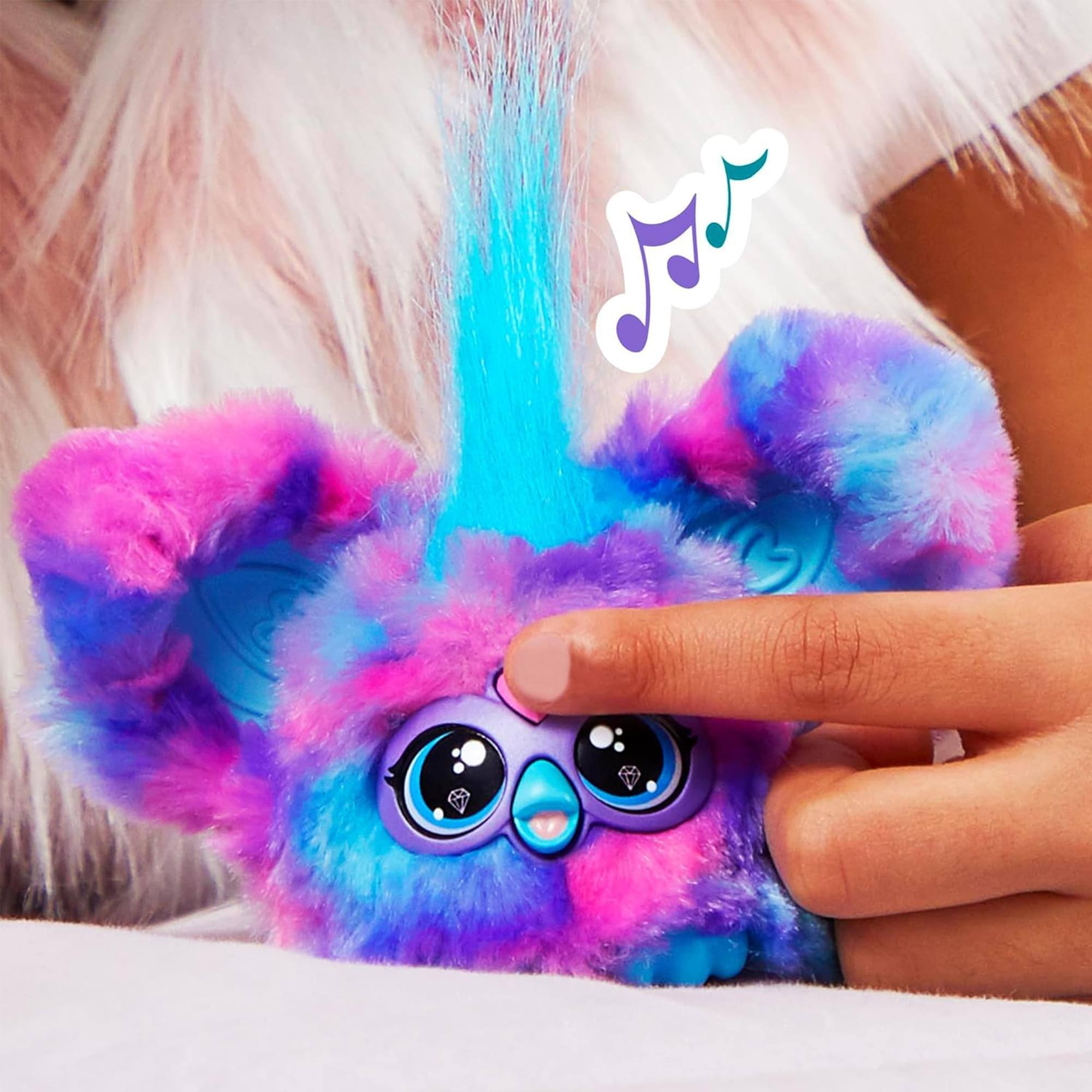 Alt View 3. Hasbro - Furby Furblets Electronic Plush | Luv-Lee - Multi.