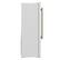 Alt View 2. Forno Appliances - Salerno 15.6 Cu. Ft. Freestanding Counter-Depth Side-by-Side Refrigerator with Customizable Handles in Antique Brass - White.