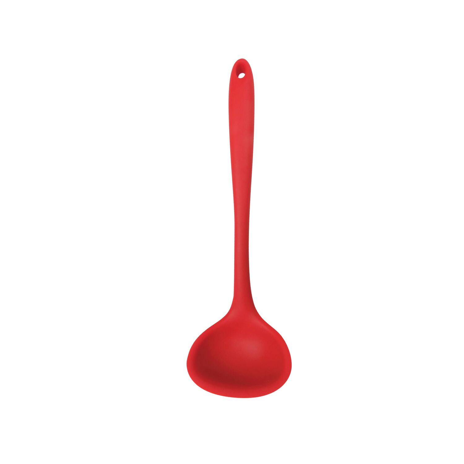 Alt View 5. Better Houseware - 5-Piece Silicone Cooking Utensils Set - Red.