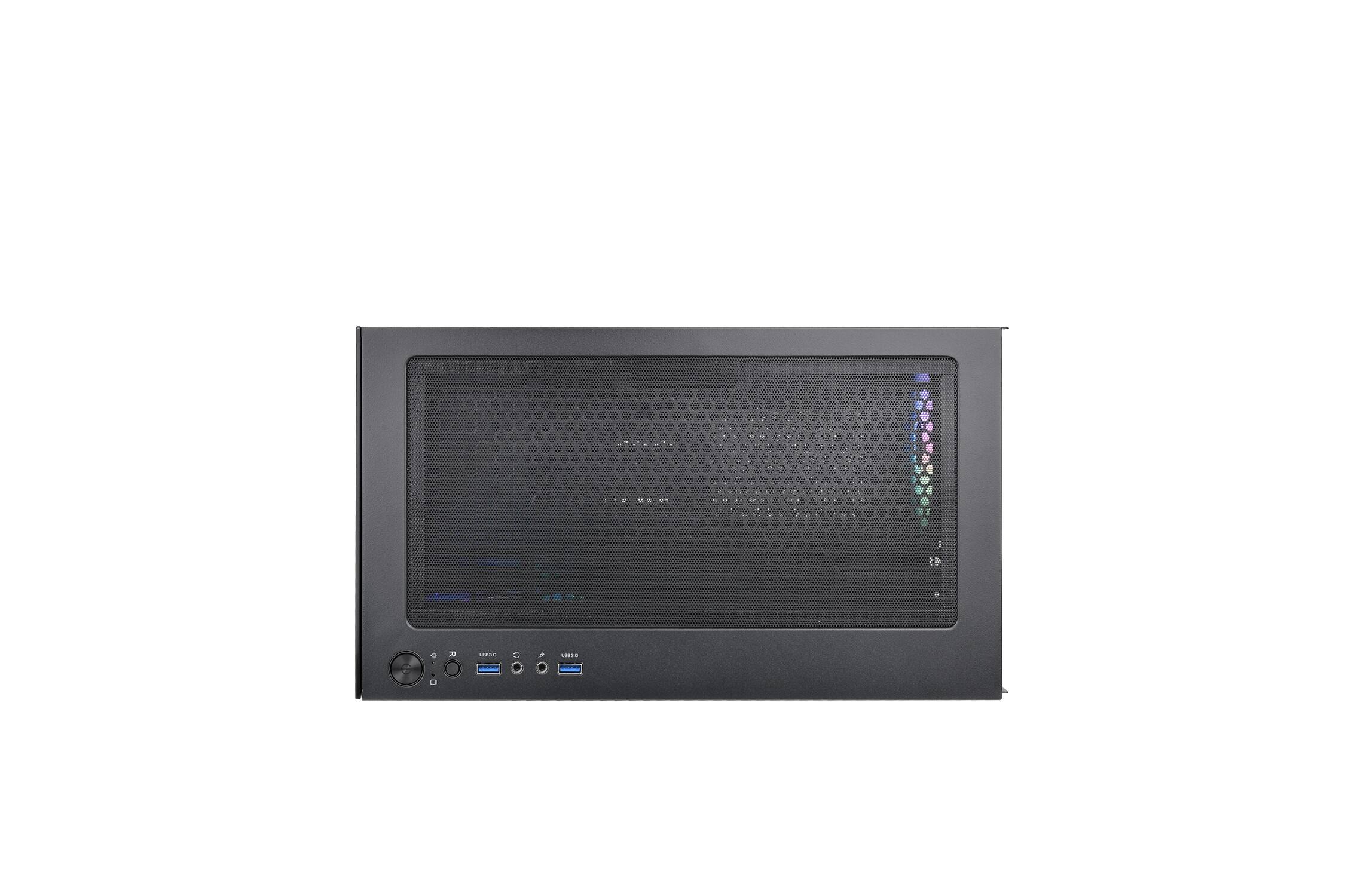 Alt View 12. Thermaltake - View 170 TG ARGB Micro-ATX Mid-Tower PC Case - Black.