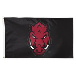 WinCraft - Arkansas Razorbacks 3' x 5' Single-Sided Deluxe Secondary Team Logo Flag - Multicolor