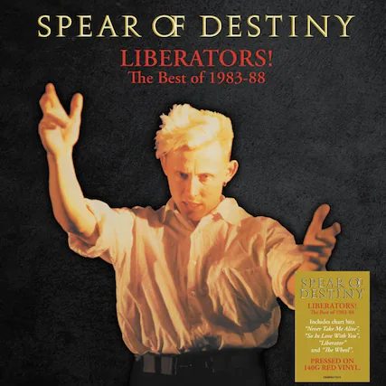 SPEAR OF DESTINY
LIBERATORS!
The Best of 1983-88
Includes chart hits "Never Take Me Alive", "So In Love With You", "Liberator" and "The Wheel".
PRESSED ON 140G RED VINYL.
DEMETIS