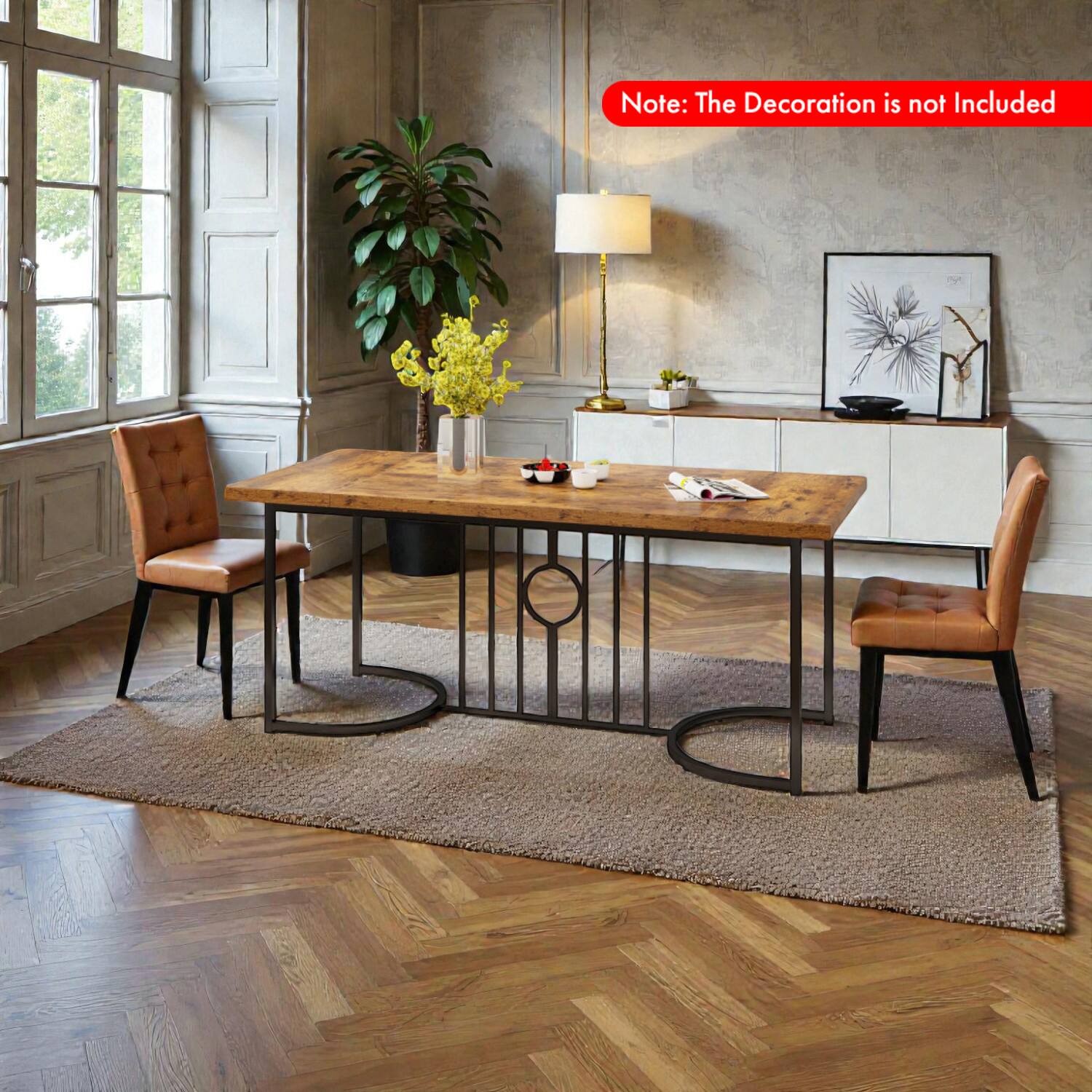 Note: The Decoration is not Included