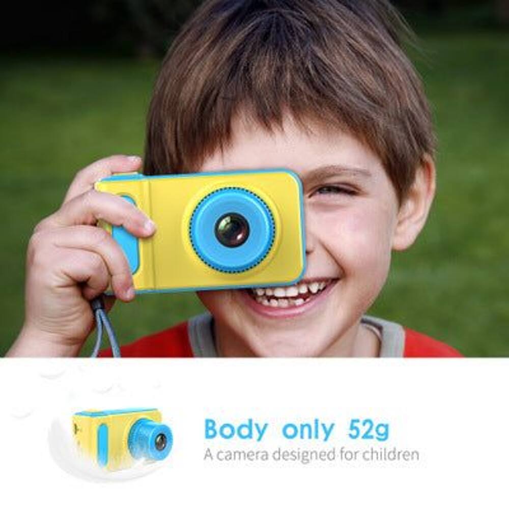 Body only 52g  
A camera designed for children