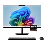HP - OmniStudio 27" Full HD Touchscreen All-in-One w/ Adjustable Height - AMD Ryzen AI 7 445 - 16GB RAM - 1TB SSD - Copilot+ - Jet Black