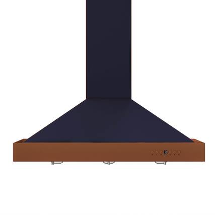 Front. ZLINE - ZLINE 30 in. Convertible Vent Designer Series Wall Mount Range Hood (KB2-BCXXX-30) - Oil Rubbed Bronze.