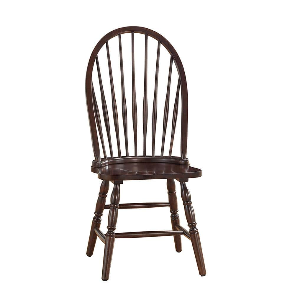 Carolina Chair & Table - Windsor Dining Chair - Espresso - Brown