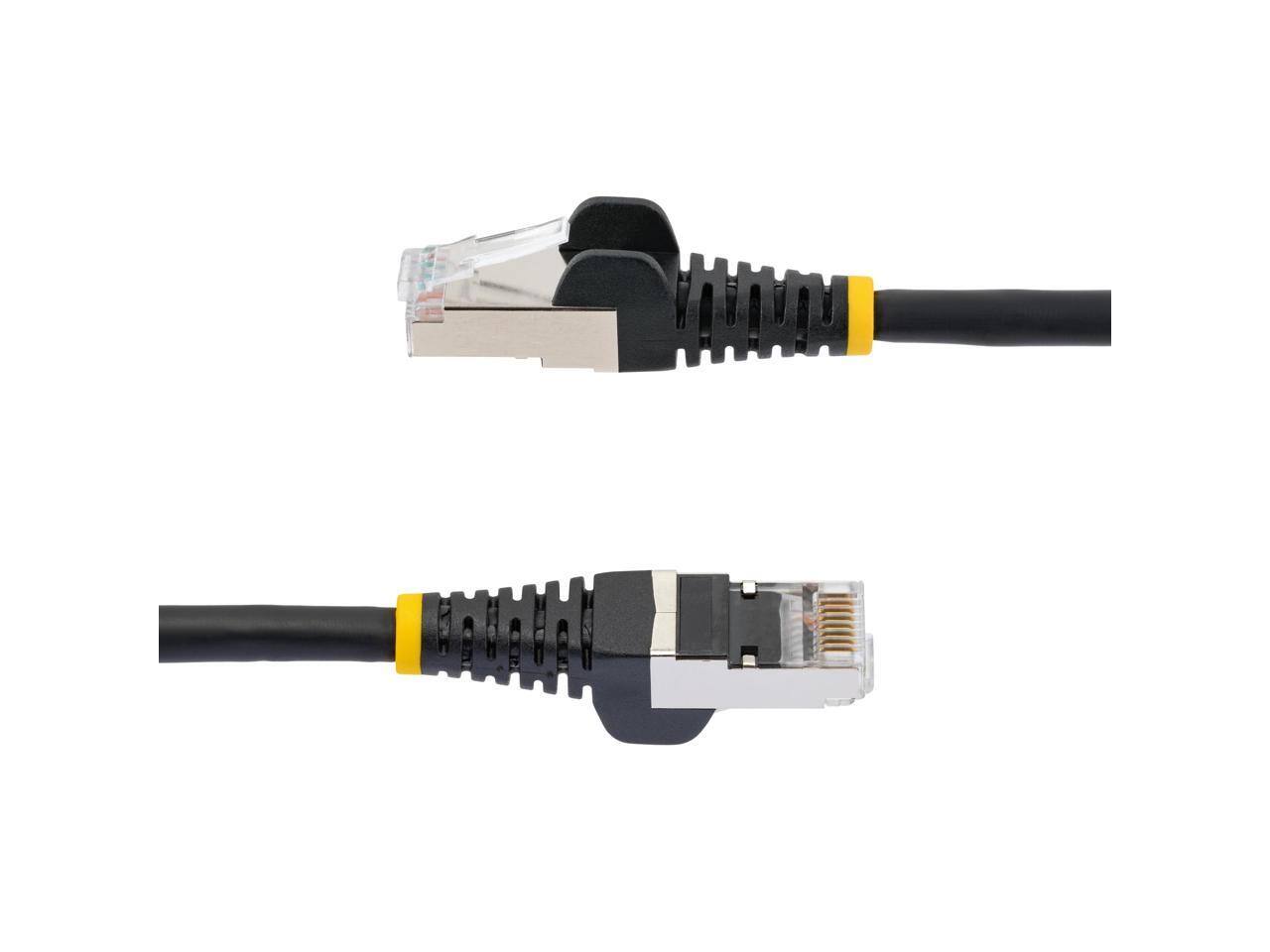 Alt View 2. StarTech.com - StarTech 100ft CAT6a Ethernet Cable, 10GbE, 100W PoE++, Shielded, LSZH, 27AWG, 500MHz, Snagless RJ45 Patch Cord.