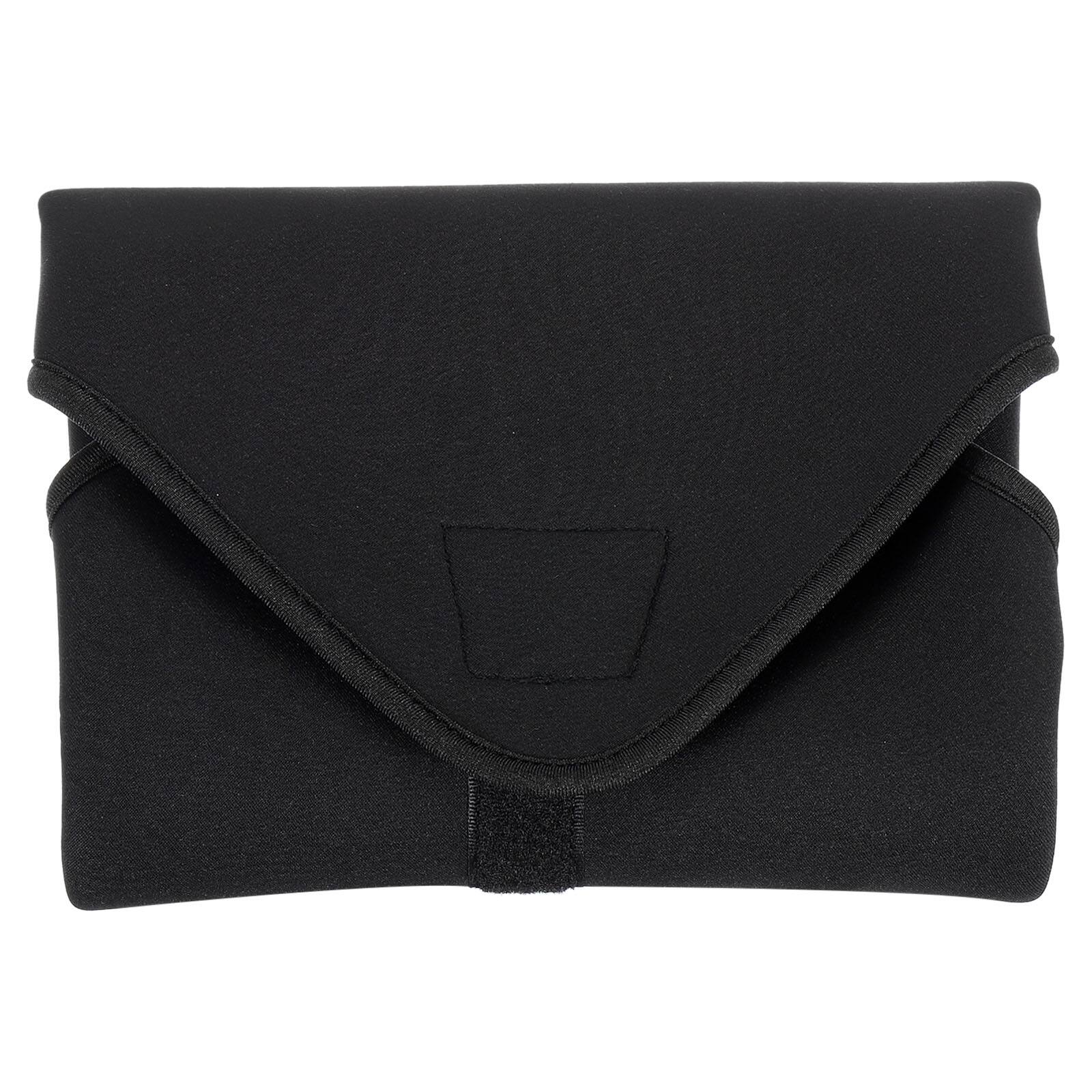 Alt View 2. Unique Bargains - Camera Protective Wrap, 16"x16" Neoprene Lens Wrap Cloth with Hook and Loop for SLR Lens and Camera Gear - Black Purple.