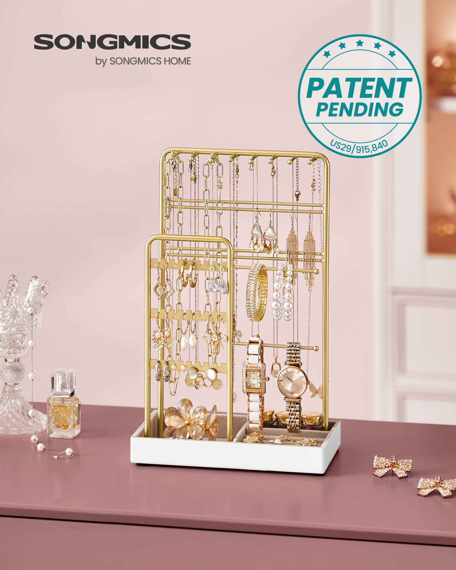 SONGMICS by SONGMICS HOME  
PATENT PENDING  
US29/915.840