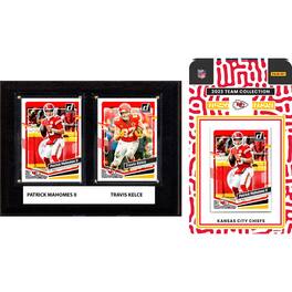 C&I Collectibles - Kansas City Chiefs 6" x 8" Player Plaque & 2023 Team Trading Card Set - Multicolor