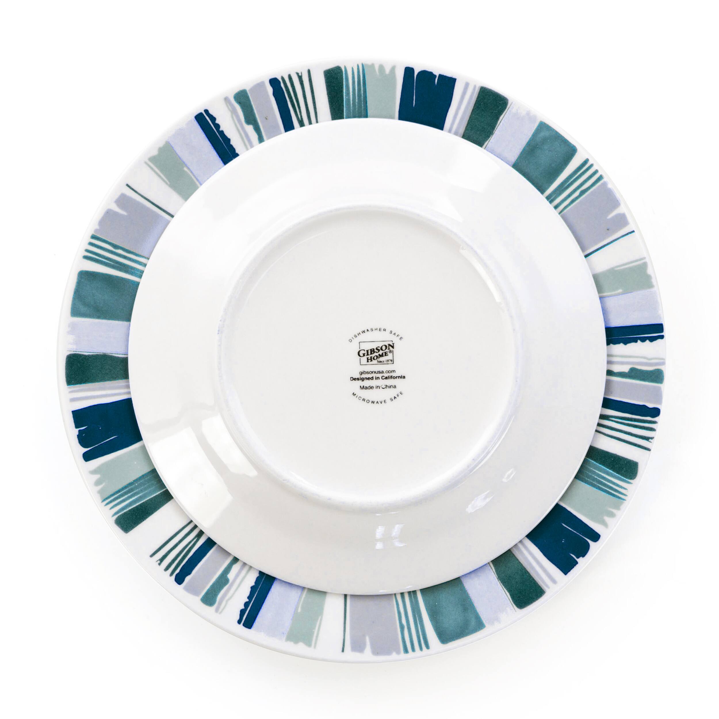 GIBSON HOME - Designed in California - Made in China - Microwave Safe