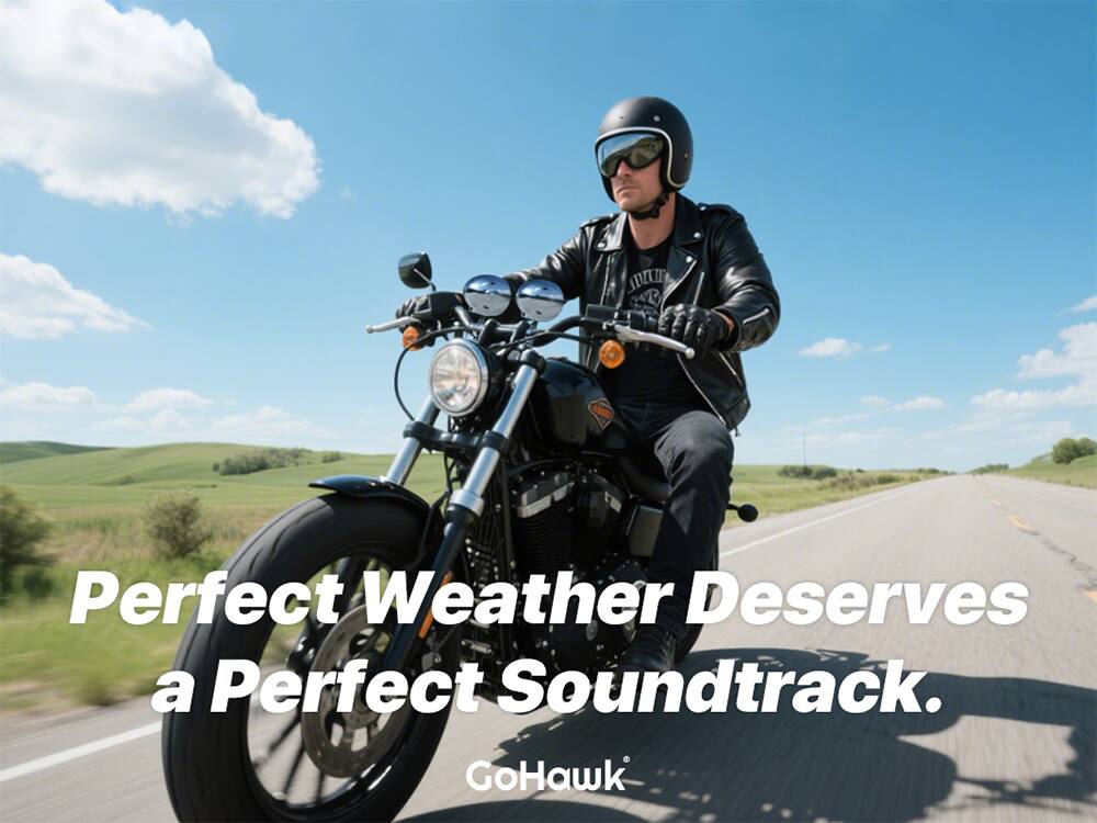 Perfect Weather Deserves a Perfect Soundtrack.  
GoHawk