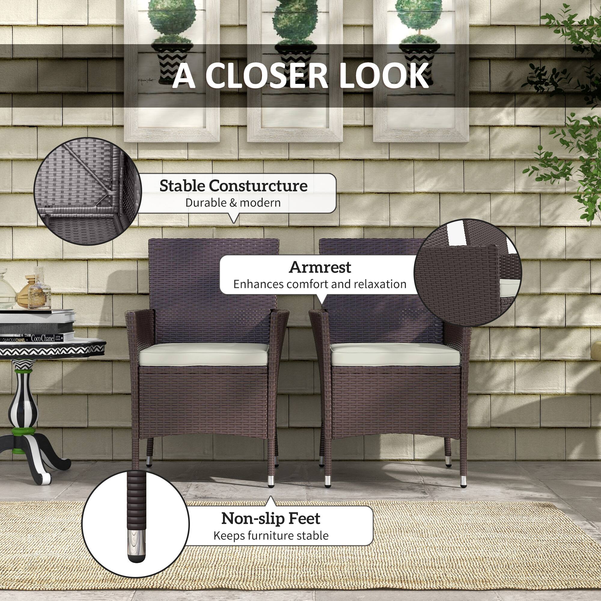 A CLOSER LOOK
Stable Consturcture Durable & modern
Armrest Enhances comfort and relaxation
Non-slip Feet Keeps furniture stable