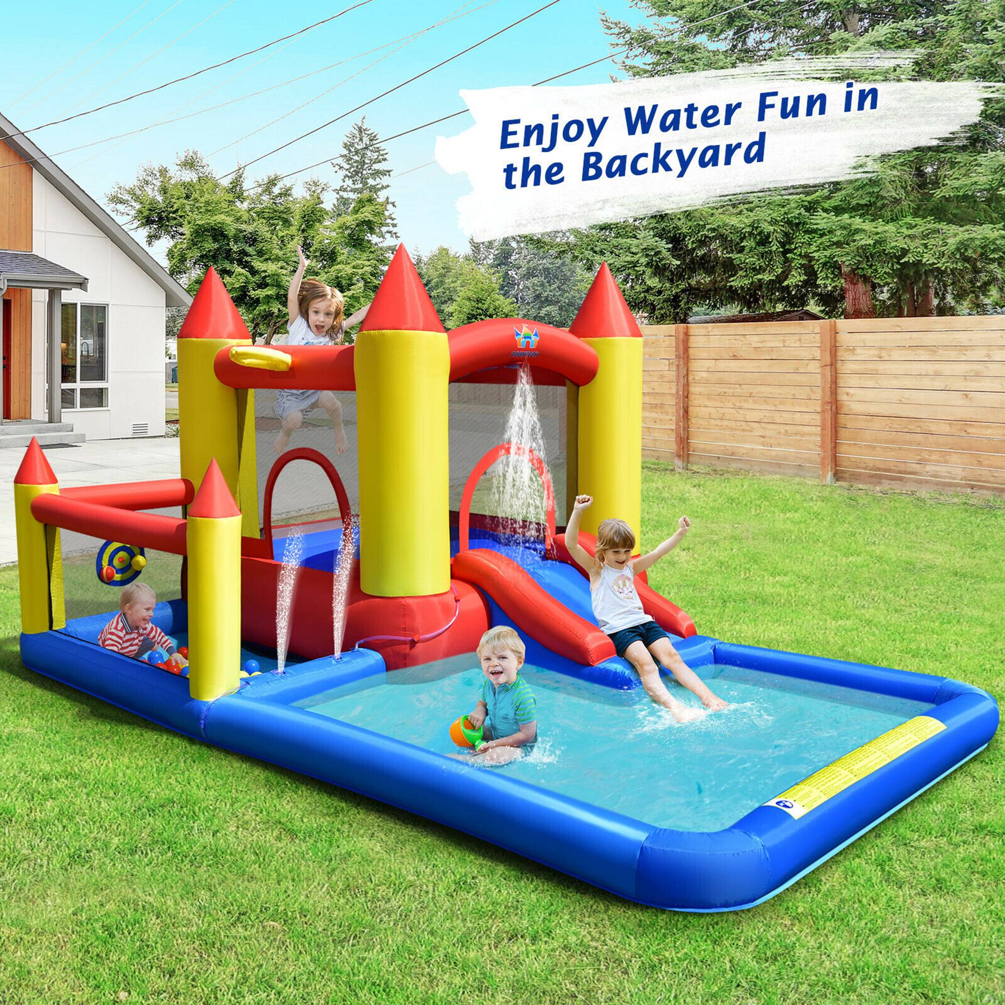 Enjoy Water Fun in the Backyard