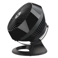 Vornado - 660 Whole Room Floor Fan, Air Circulator for Bedroom, Living Room, Office - Black - Front_Zoom