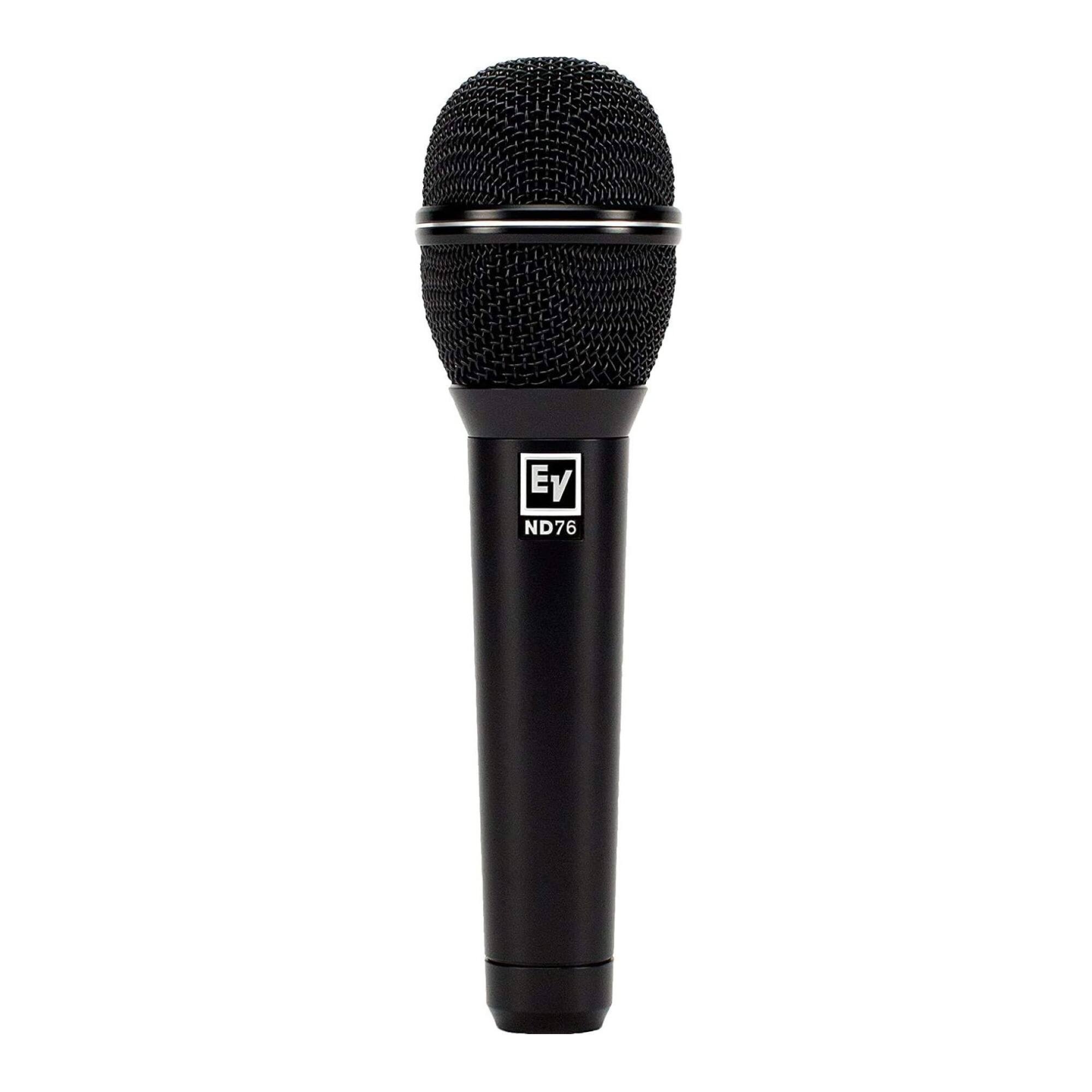 Front. Electro-Voice - Electro-Voice ND76 Dynamic Cardioid Vocal Microphone (Black).