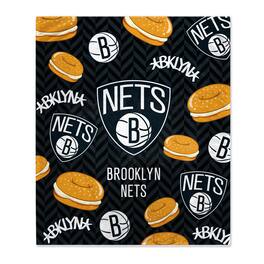 Pegasus - Brooklyn Nets 60'' x 70'' Hometown Logo Fleece Blanket - Multicolor