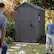 Alt View 8. Keter - Keter Darwin 4 Foot x 6 Foot Outdoor Garden Tool Storage Shed w/Window, Graphite - Gray.