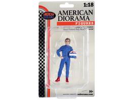 "Racing Legends" 80's Figure B for 1/18 Scale Models by American Diorama - Multi