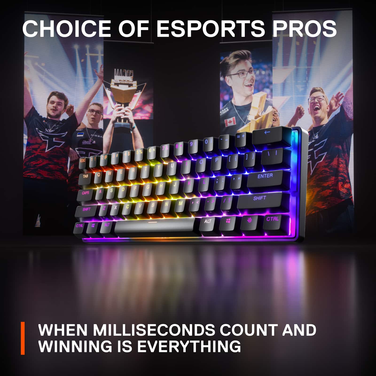 Choice of Esports Pros: When Milliseconds Count and Winning is Everything.