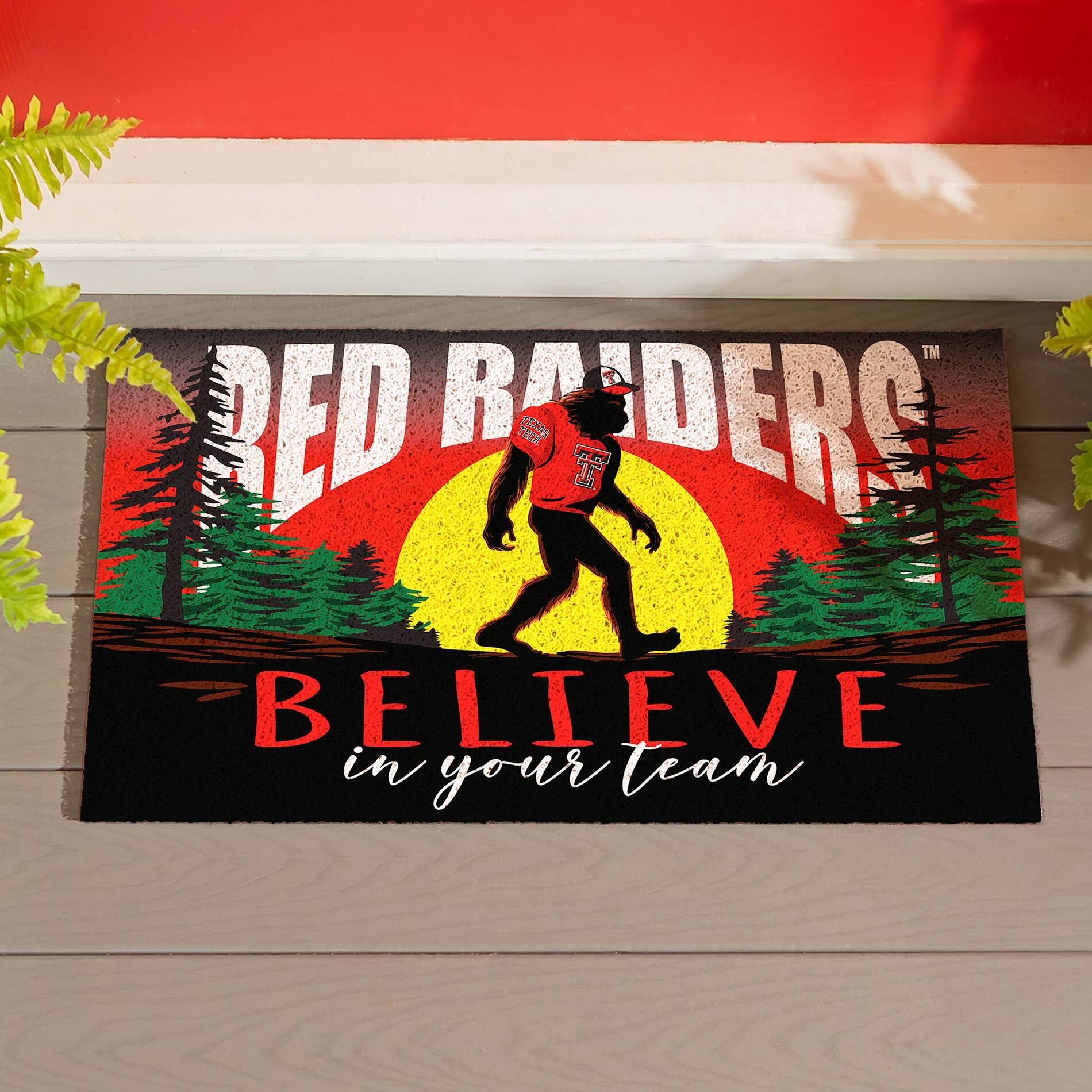 RED RAIDERS™  
BELIEVE in your team