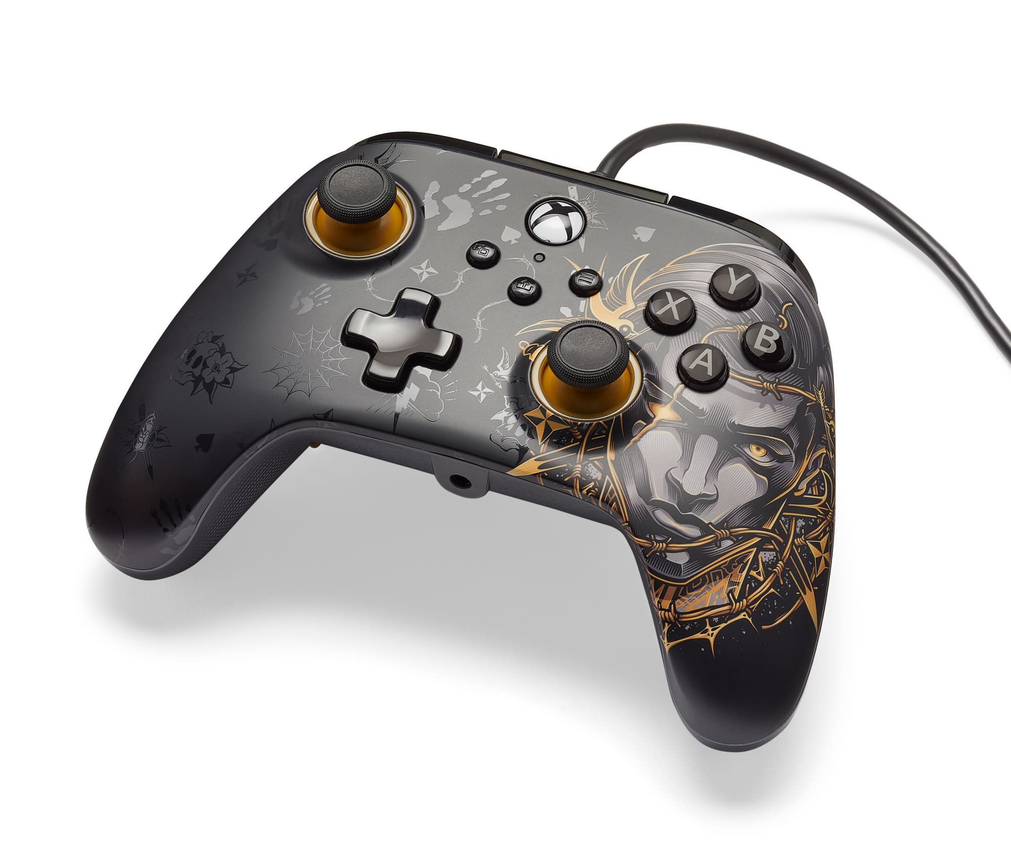 Alt View Zoom 27. PowerA - Advantage Wired Controller for Xbox Series X|S - Midas.