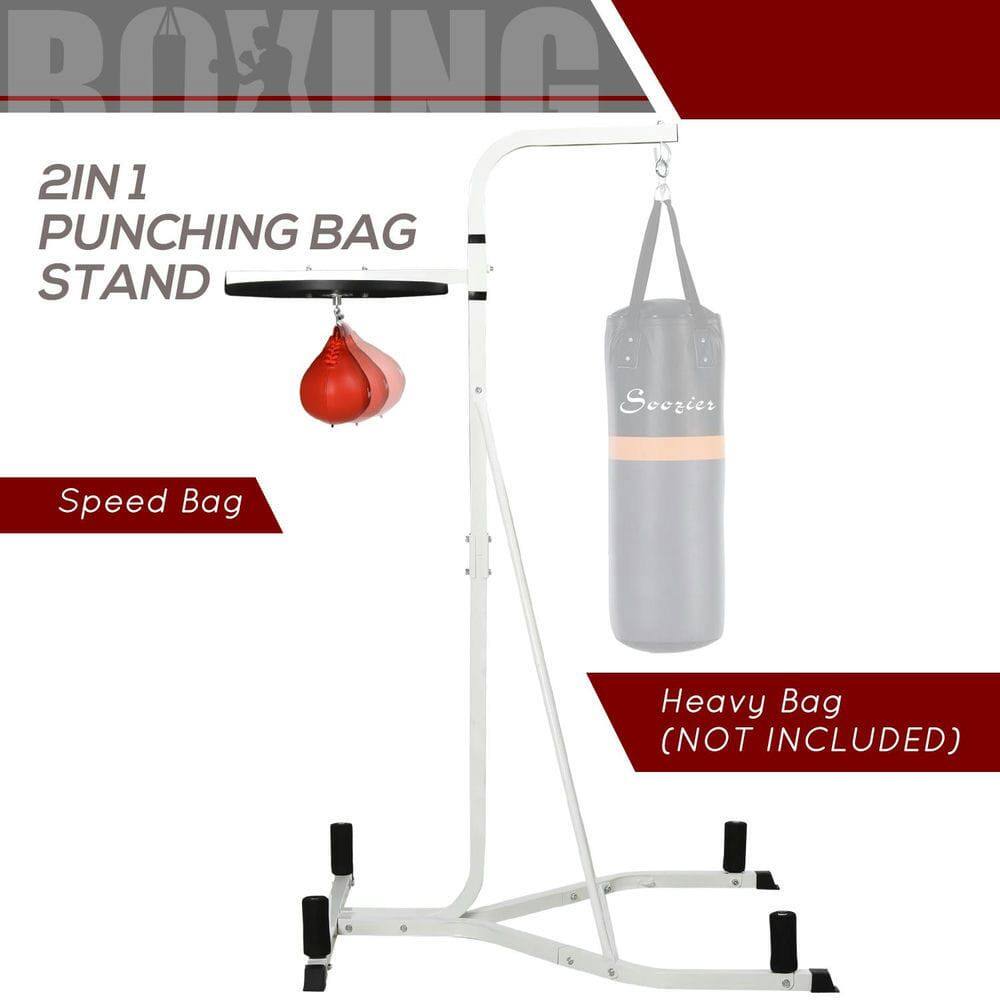 2IN1 PUNCHING BAG STAND

Speed Bag

Heavy Bag (NOT INCLUDED)