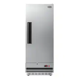 Koolmore - 25 in. Commercial 1-Door Reach-In Freezer, 12 cu. ft. RIF-1D-SS12C - Stainless Steel