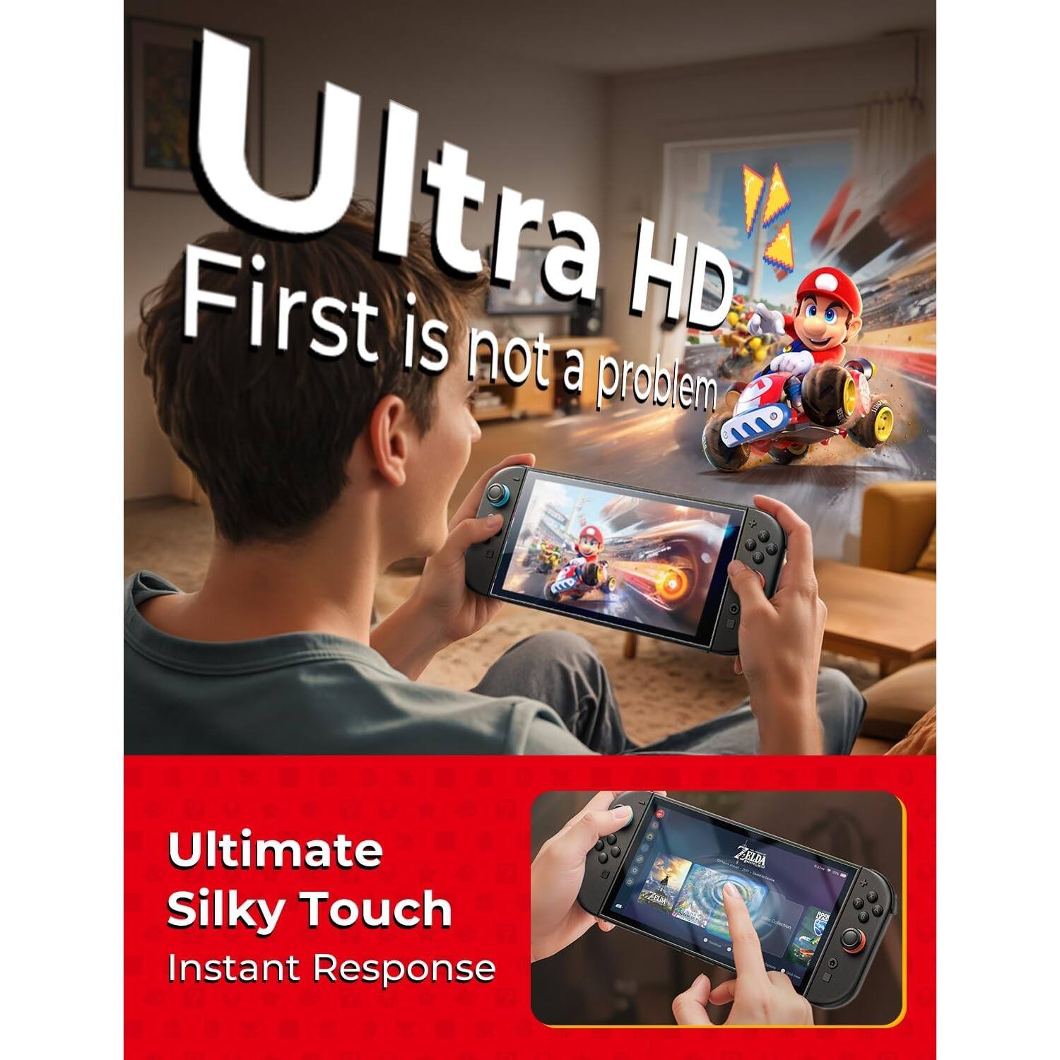 Ultra HD  
First is not a problem  

Ultimate Silky Touch  
Instant Response