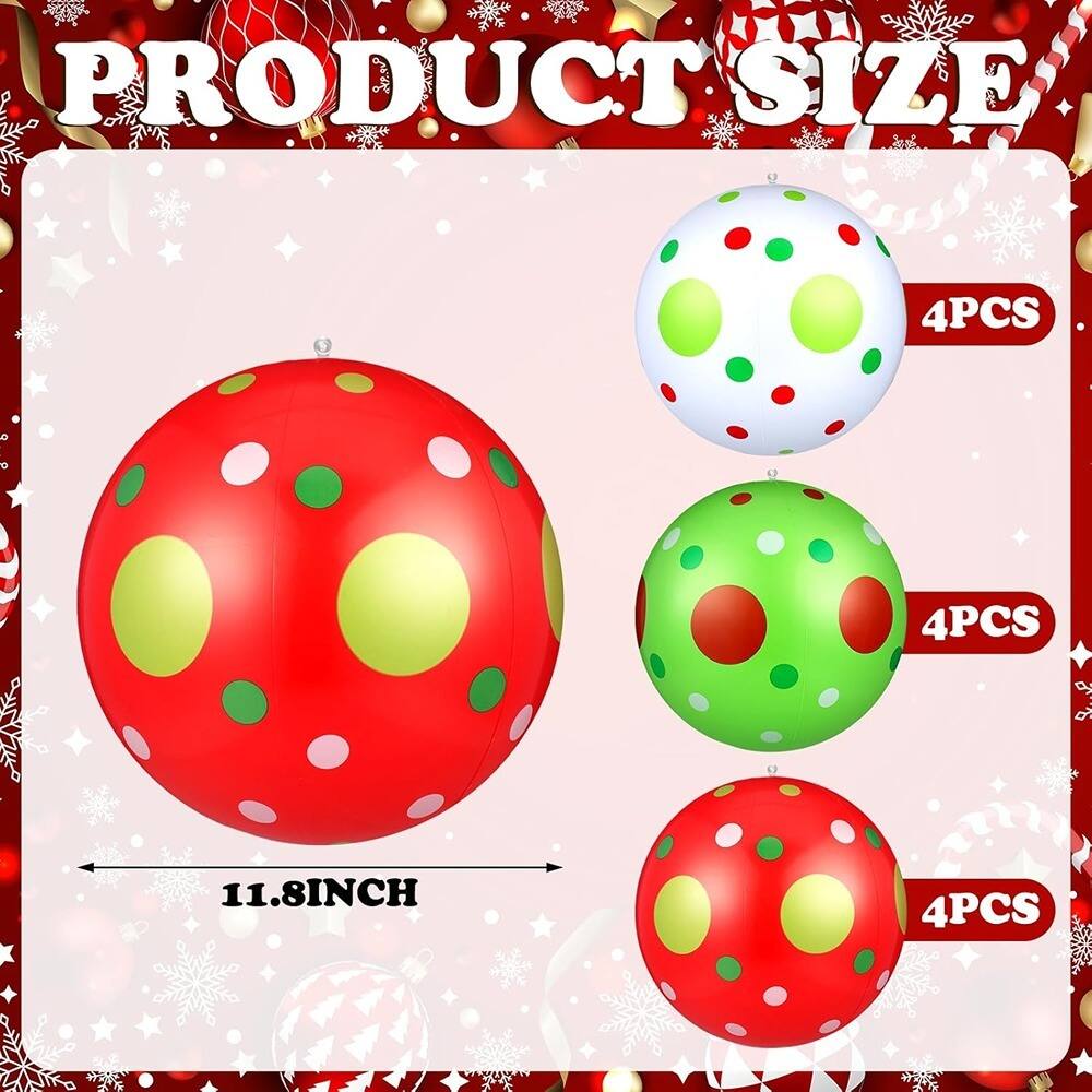 PRODUCT SIZE  
4PCS  
11.8INCH  
4PCS  
4PCS