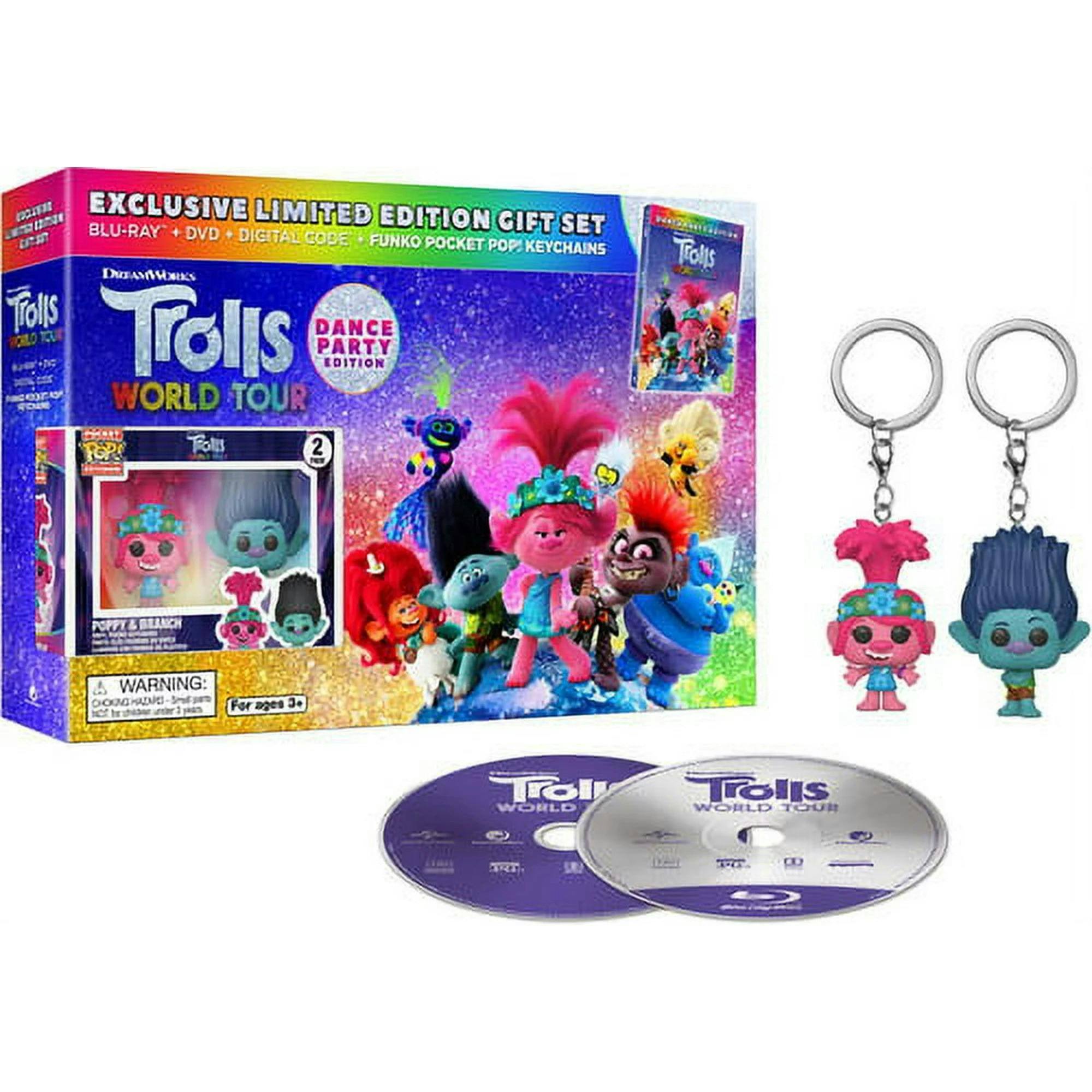 Angle. Trolls 2: World Tour (with FUNKO Pop Keychains) [Blu-ray].