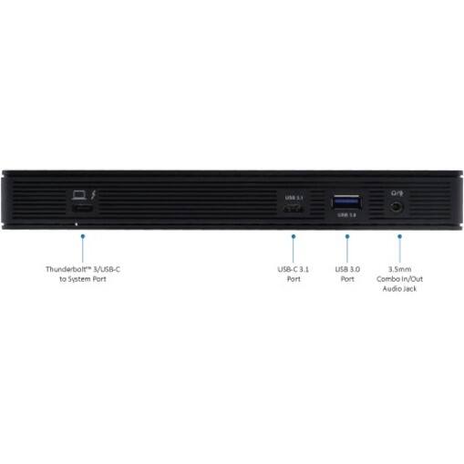 Thunderbolt™ 3/USB-C to System Port  
USB 3.1 Port  
USB 3.0 Port  
3.5mm Combo In/Out Audio Jack