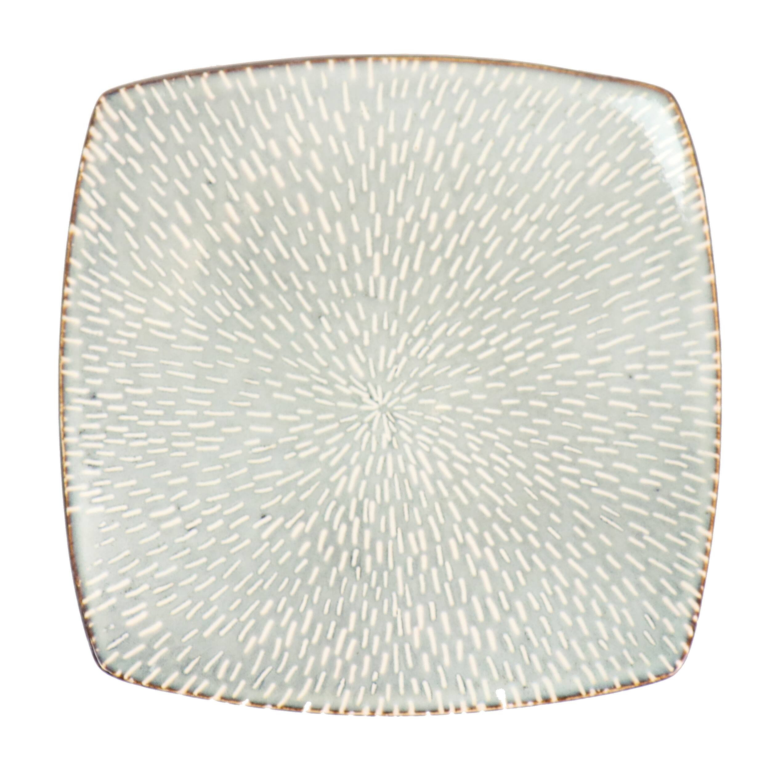 Alt View 9. Meritage - Meritage 16 Piece Stoneware Dinnerware Set in Gray (Service for 4) - Gray.