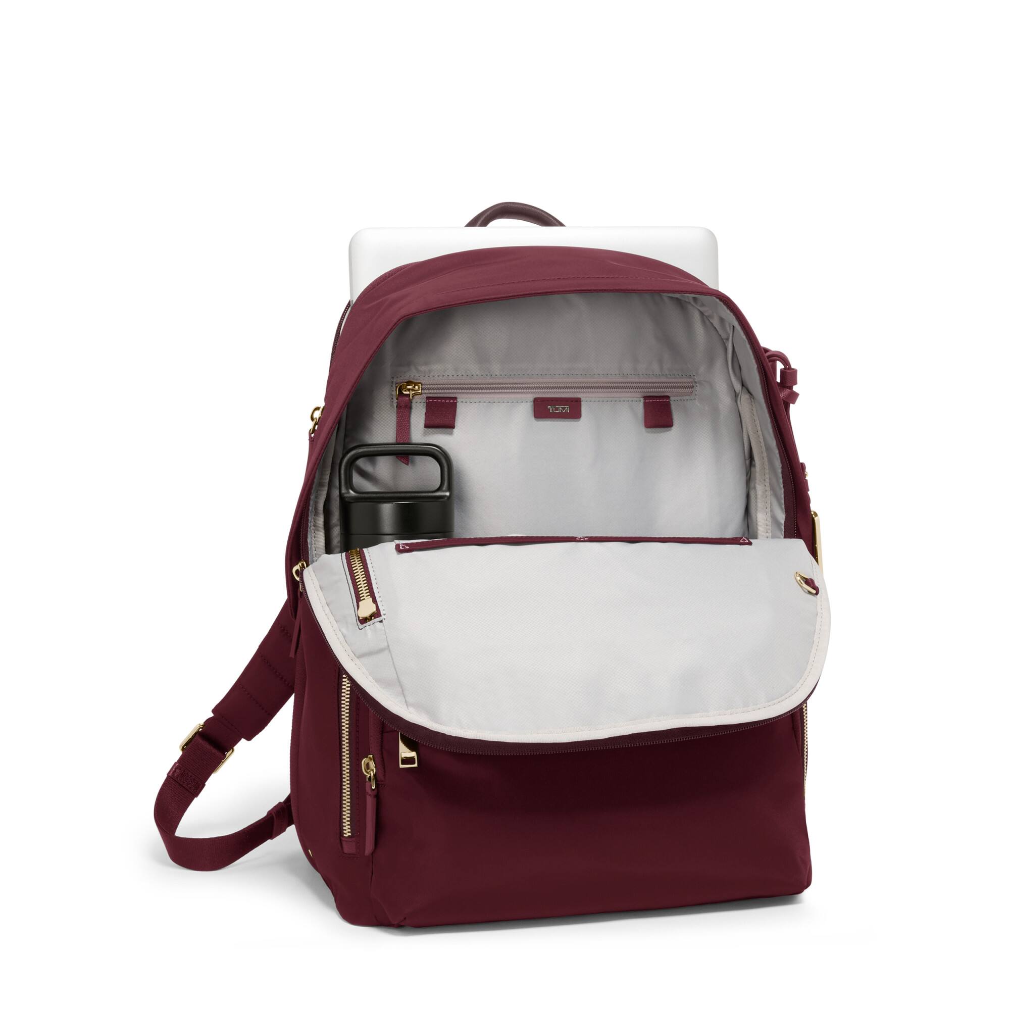 Angle. TUMI - Voyageur Montana Backpack - Wine.